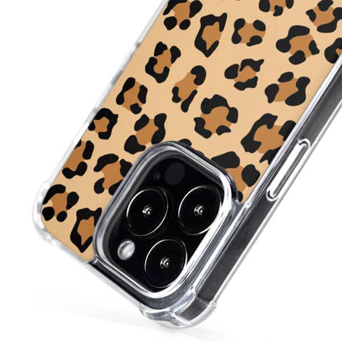 Leopard Spots Print iPhone 16 Pro MagSafe Case